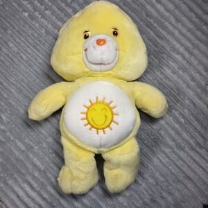 Vintage y2k 2002 Funshine Sunshine Jumbo Care Bear Plush 18" Inch Large Stuffed